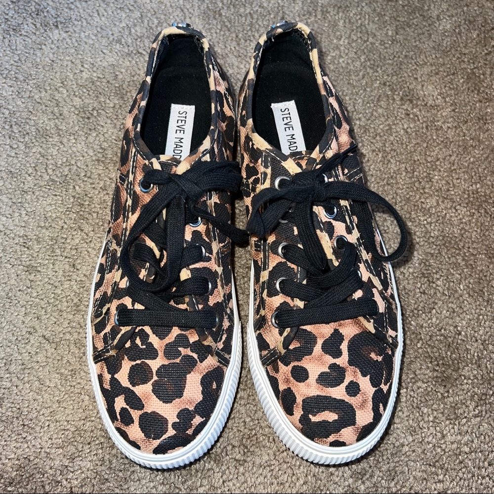 Steve Madden Cheetah Print Platform Sneakers - image 3
